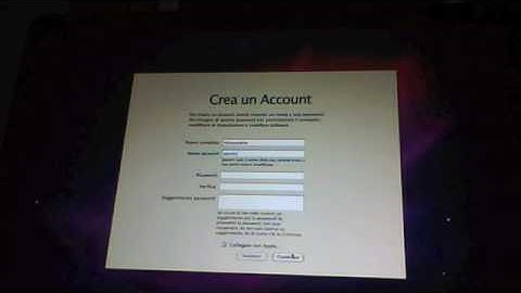 Mac OS X Snow Leopard First Boot (Welcome Video and Setup Assistant)