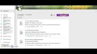 Microsoft Classroom Tutorial screenshot 3