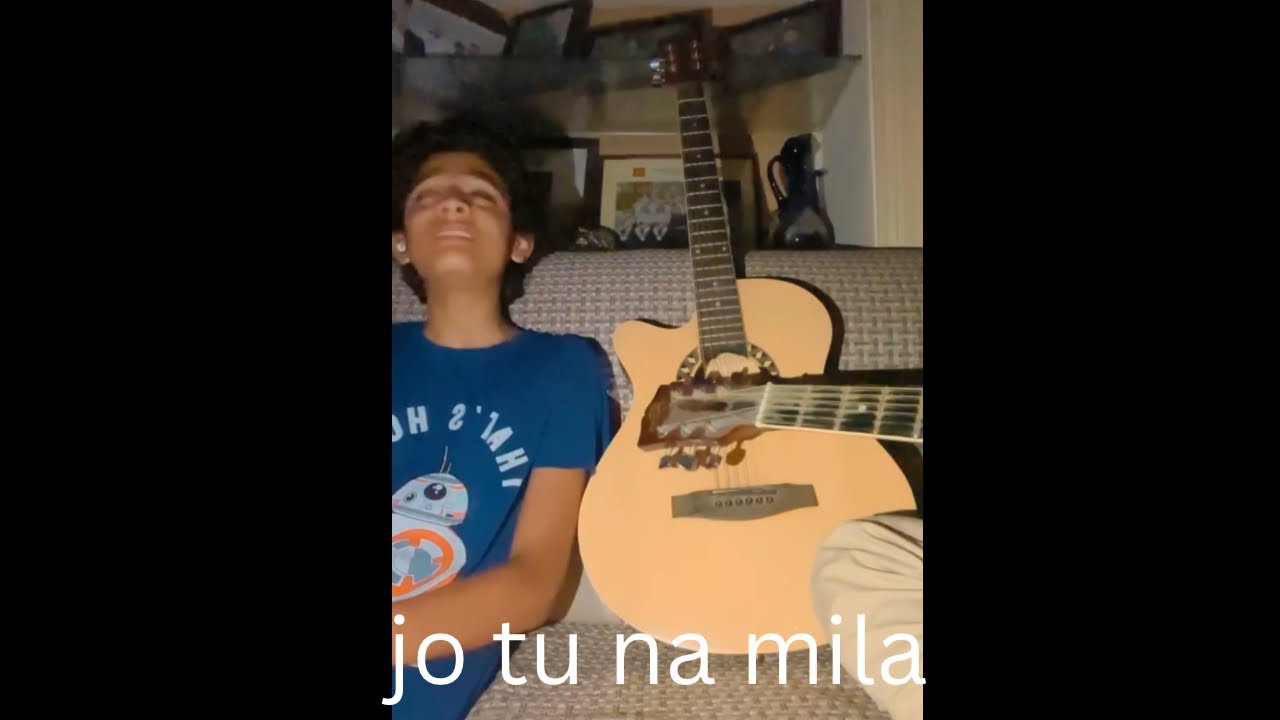 Jo Tu Na Mila  Acoustic Cover  Arshman Naeem