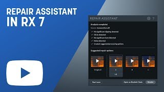 Solve Common Audio Issues with Repair Assistant in RX 7