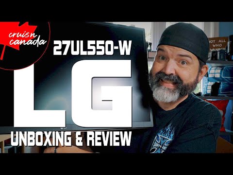 LG 27UL550-W 4K IPS Monitor | Our Open Box Unboxing & Review