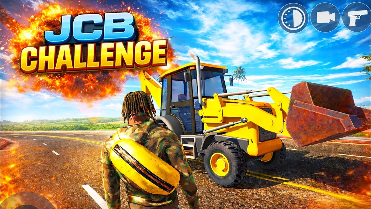 JCB Ride Challenge 🚜 Indian Bike Driving 3D Android & iOS Full Gameplay 🔥