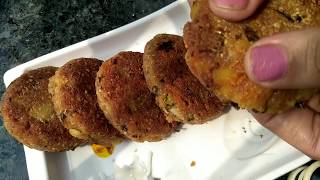 Cutlets | oats cutlets | crispy outside soft inside | healthy snacks recipe | By Poonam's Kitchen |