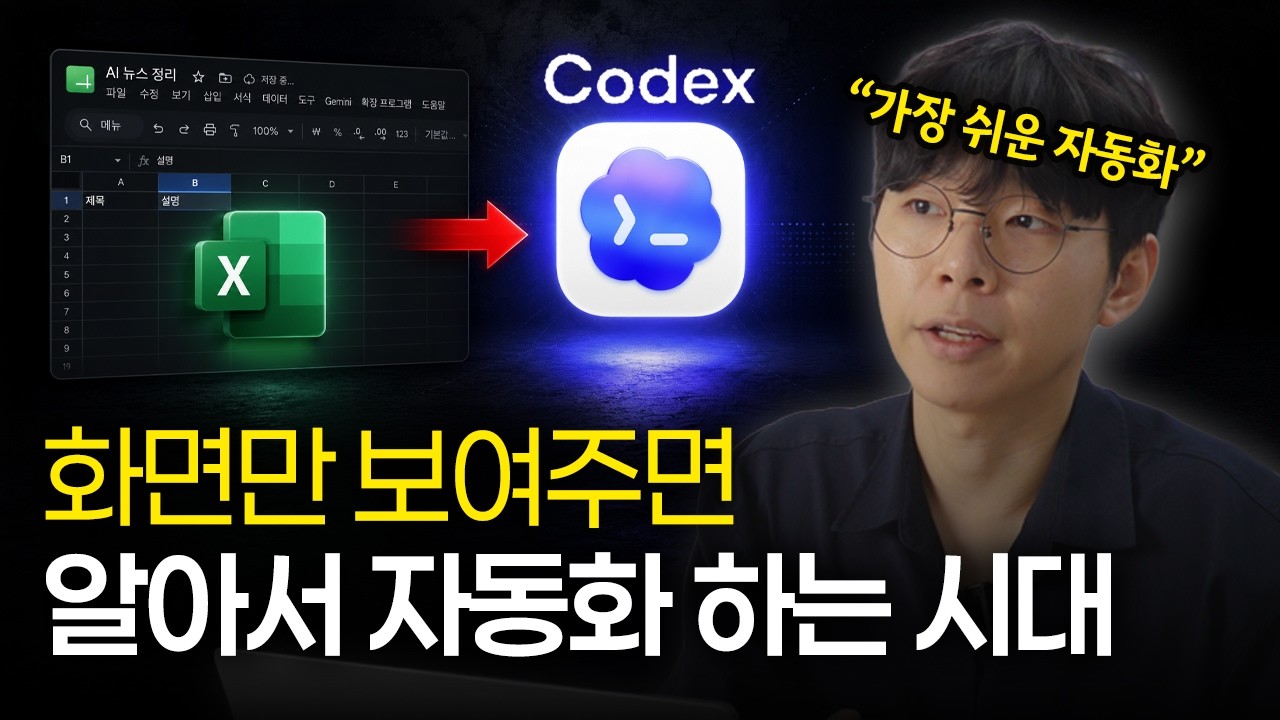 Codex 신규 기능 떴다ㅣ말 대신 화면으로 보여주는 업무자동화 thumbnail