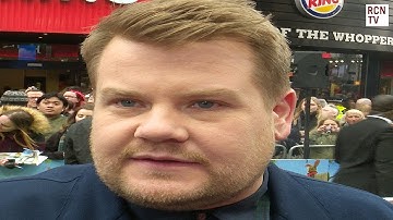 James Corden Interview Peter Rabbit Premiere