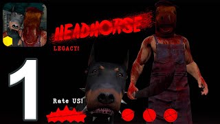 HeadHorse Legacy - Gameplay Walkthrough Part 1 - Tutorial: Door Escape (iOS, Android) screenshot 1