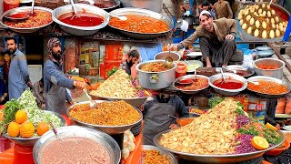 Famous Ramadhan street food in Jalalabad Afghanistan | Chakni Chaat | Kachalan | Achar | Muraba