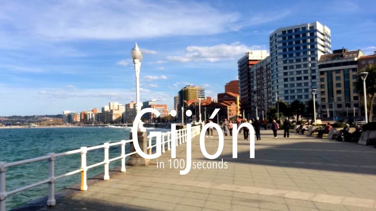 GIJÓN in 100 seconds | the vegan travelers