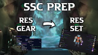 Turning SSC Resist Gear Into a Crit Capped Set