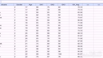 Working with Datafile in SPSS. Compute new variable, Sort cases, Select cases & Splitting the files