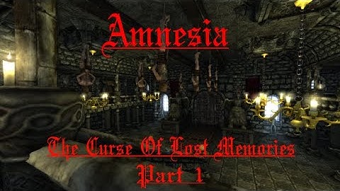 Amnesia: The Curse of Lost Memories part 1 - Survival!