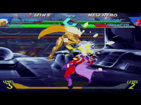 X-Men vs. Street Fighter - Wolverine, Storm vs. Magneto, Cyclops 2