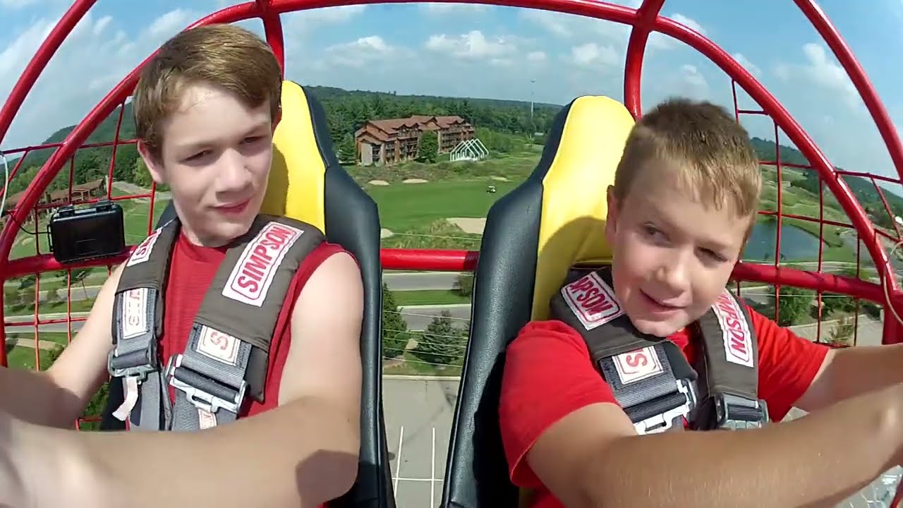 Wisconsin dells slingshot me into outer space YouTube