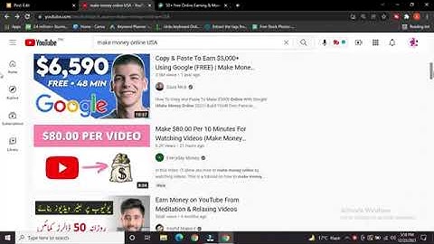 How to Earn from Google Website Blogger   Earn Money Online   Online Earning   Copy Paste Work