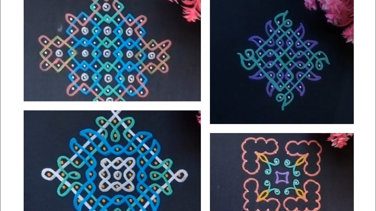 ரங்கோலி கோலம்/Pulli kolam/ rangoli #shortsfeed #shortsvideo #shorts #tamil #kolam