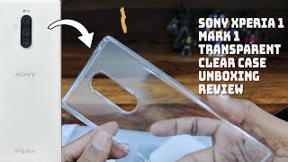 Sony Xperia 1 mark 1 Transparent soft case unboxing Review #sonyxperia1mark1 #sony #xperia screenshot 3