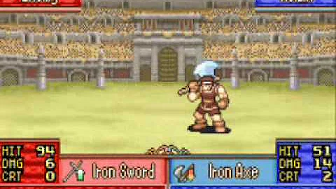 Fire Emblem A Sacred Dawn: Nolan funny arena fight