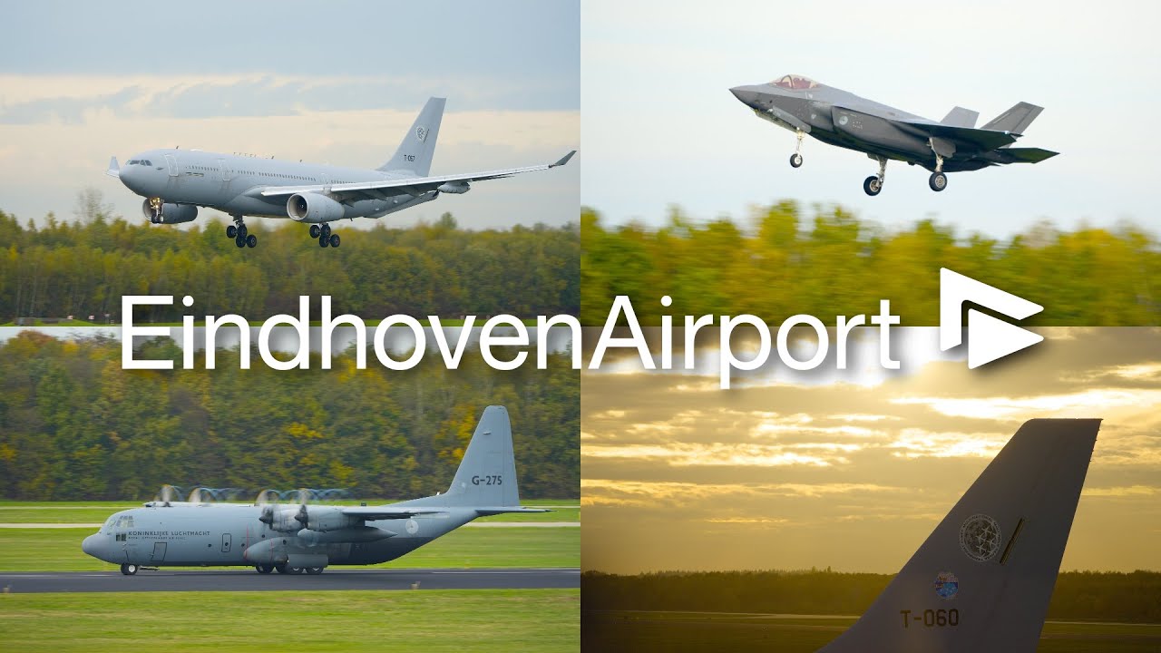 Low Passes, Fighters and Engine Failures! Eindhoven Airport | 4K60