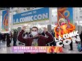 My Review: Los Angeles comic con (LACC 2021) | Vlogmas Day 5 (Christmas at the grove + Dinner)