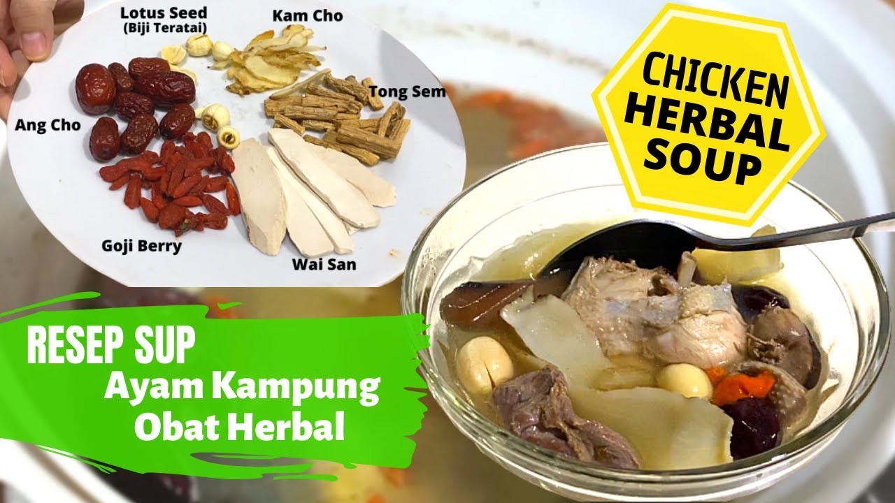 Resep Sup Ayam Herbal Recipes Blog x