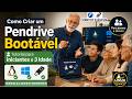 Como Criar um Pendrive Bootável: Tutorial para Iniciantes e 3 Idade