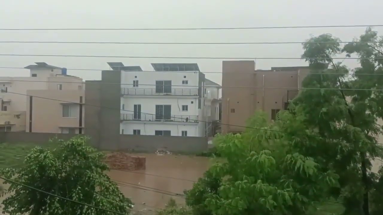 August 1, 2024 - Lahore, Pakistan - Flooding impacts several areas