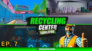 Launching My Own Truck Fleet! Big Contracts & Tier 2 Upgrades | Recycling Center Sim Ep. 7