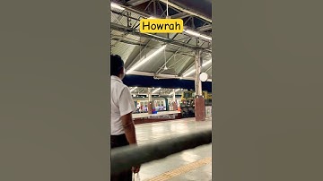 Howrah Station Announcement 📣 | Howrah Bardhaman Local via Chord Line #train #station #shorts