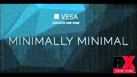 Preview Vesa Responsive Parallax One Page Template TFx