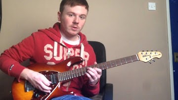 Five String Sweep Picking Arpeggios (Guitar Lesson) Basic 5 String Major Arpeggio Shapes