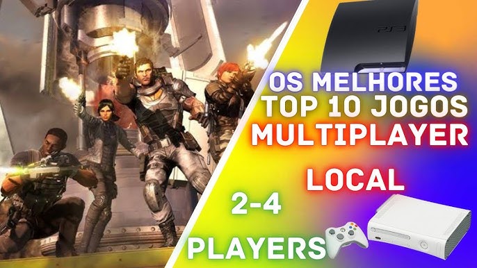 10 Melhores Jogos Multiplayer Local (Tela Dividida - SplitScreen) PS3, Xbox  360 