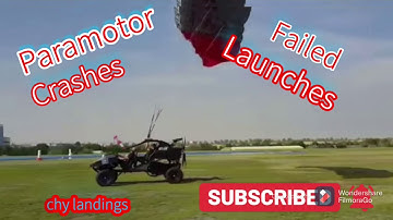 Paramotor crashes failed launches sketchy landings compilation 1 #paramotor #paramotorcompilation