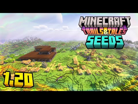 Майнкрафт сиды 1.20 | Сид 1.20 Особняк и семь деревень на спавне | Лучшие сиды 1.20