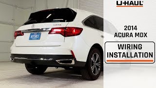 2014 Acura MDX Trailer Wiring Installation