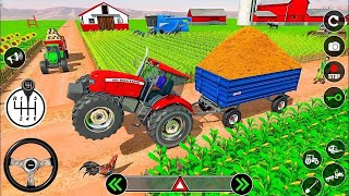 Modern Tractor Farming Driving Simulator 3D - New Tractor Games - Android Gameplay screenshot 3