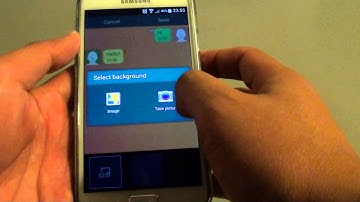 Samsung Galaxy S5: How to Change Text Messages Background Style