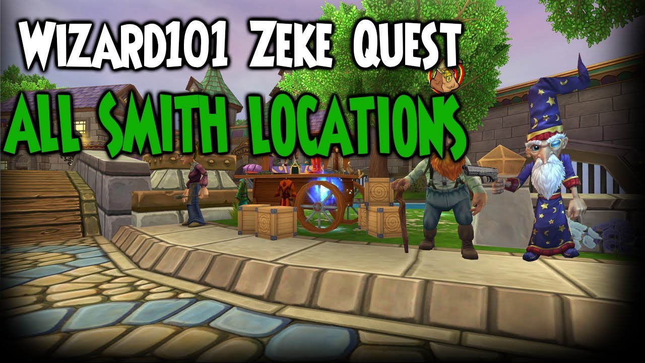 Wizard City Zeke Quest Guide: Smiths