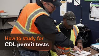 How to study for a CDL permit test