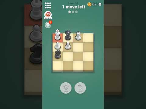 Level 34 - Pocket Chess - Solution/Walkthrough