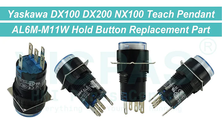 MOTOMAN Yaskawa DX100 DX200 NX100 ipendant AL6M-M11W Hold Button Repair Replacement