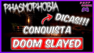 Phasmophobia - TUTORIAL - Como Desbloquear a Conquista Doom Slayed