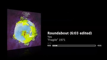 Yes - 6:03 - Roundabout (Short Version) / "Fragile" 1971
