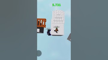 ❄️INSANE No Bounce snow obby in errors time trial 2❄️ #errorstimetrial2 #shorts