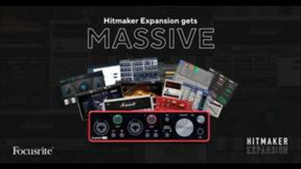 Focusrite expands Hitmaker Expansion software bundle with Native