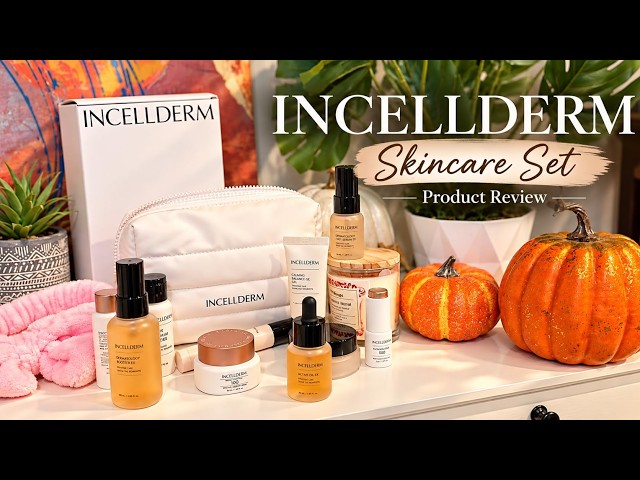 Travel skincare kit review INCELLDERM - YouTube
