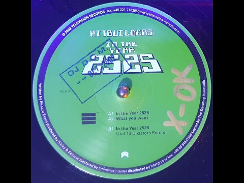 Kitbuilders — Kitbuilders In The Year 2525  vinilo disorder  2002