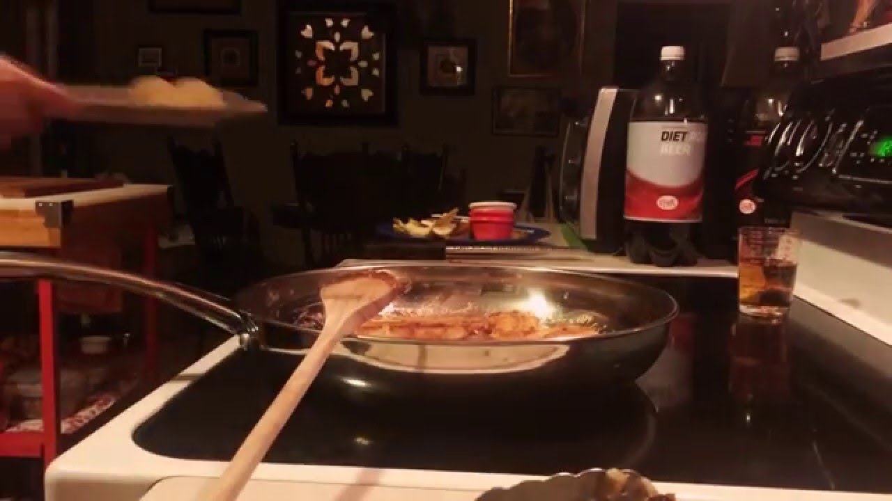 Alton Brown's bananas foster YouTube