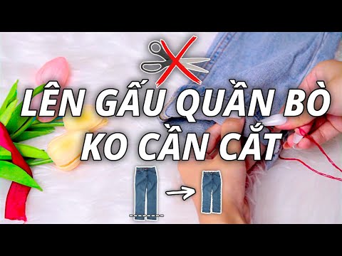 Video: 3 cách để ngăn quần jean rách không bị rách