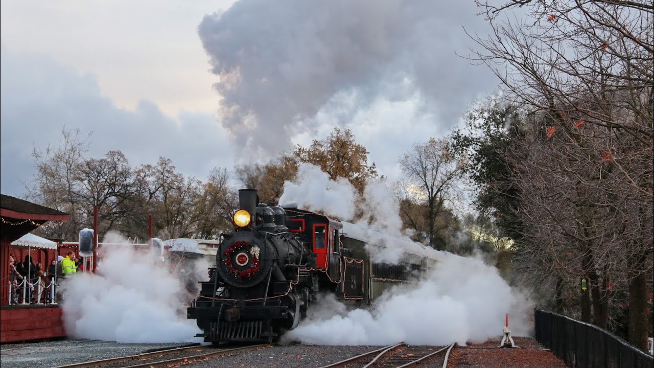 Railtown 1897 Holiday Train!! - YouTube