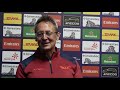 Scarlets Interim Director of Rugby Nigel Davies and captain Josh Macleod speak to the media